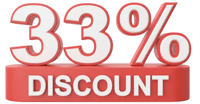 33% Discount