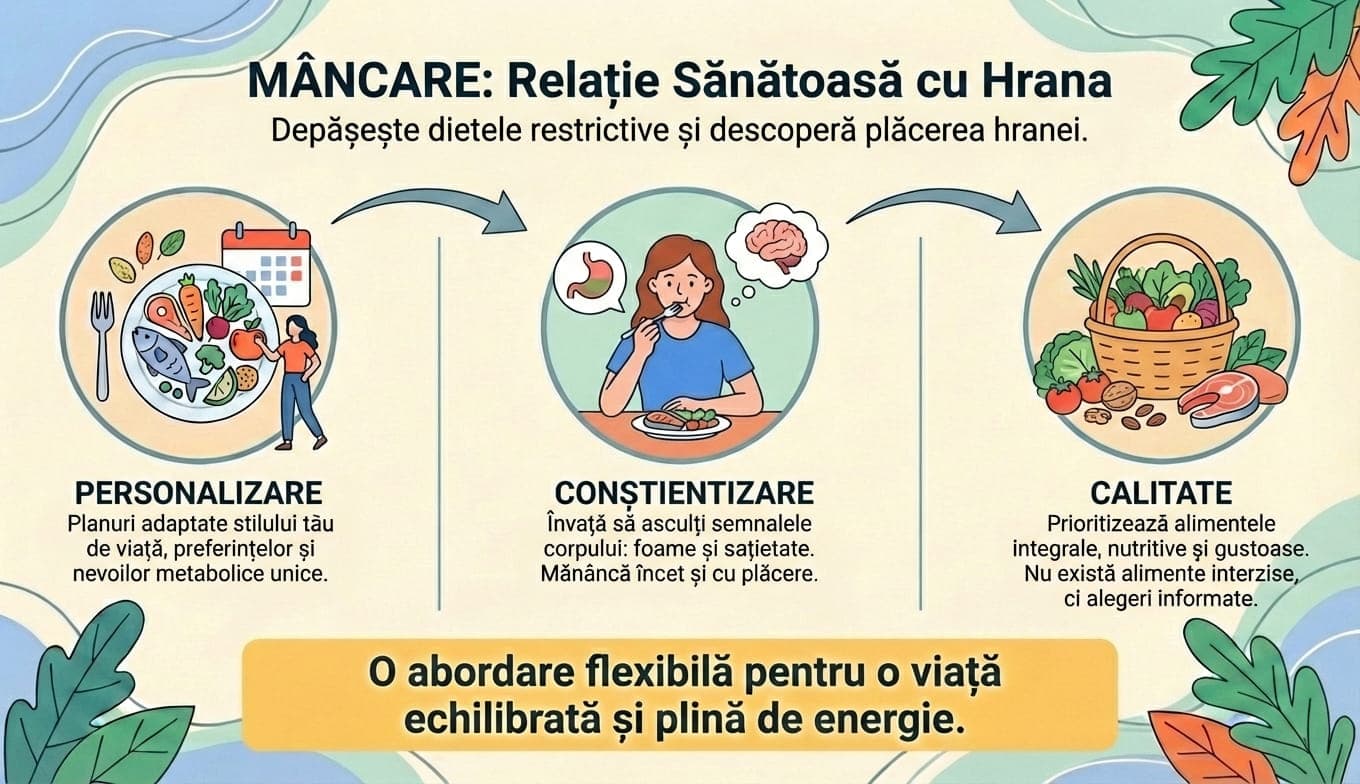 Mâncare: Primul M din Metoda 4M